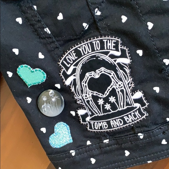 DIY “Nightmare Before Christmas” Punk Jacket - Picture 3 of 11